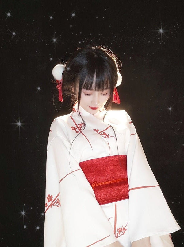 妖狐和桜浴衣セット - Belchic