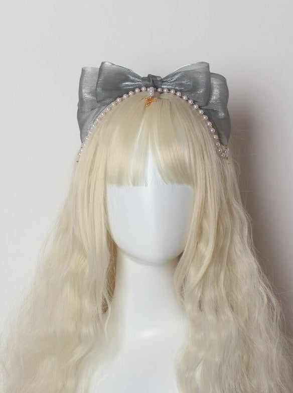 パールリボンフェアリーカチューシャ - Belchic