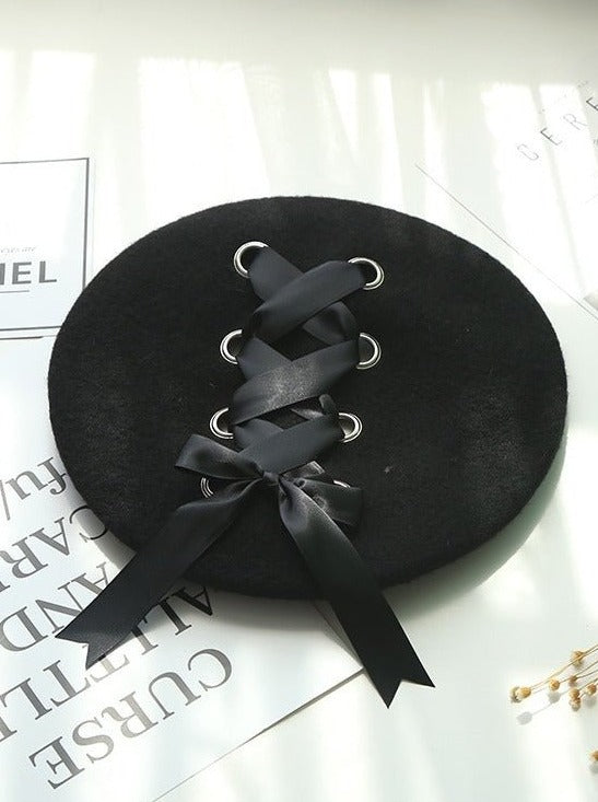 レースアップリボンベレー - Belchic