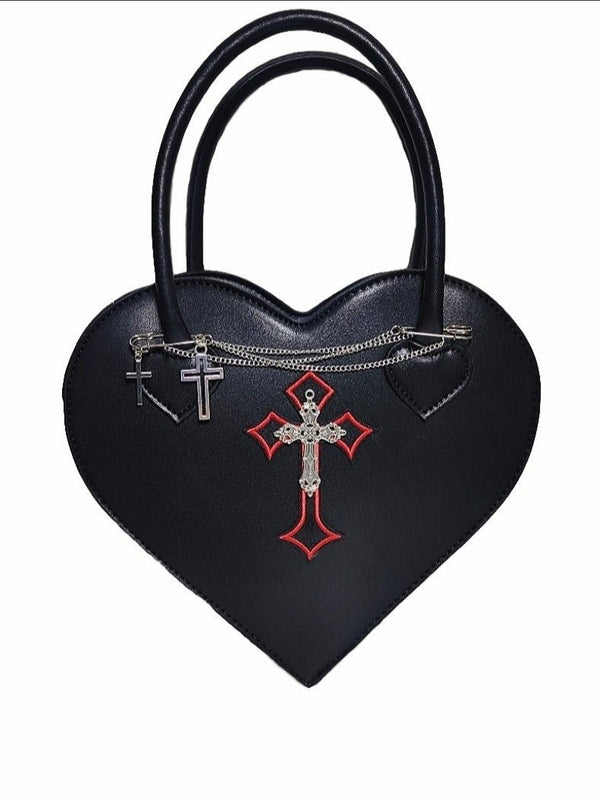 クロスチェーンハートバッグ - Belchic