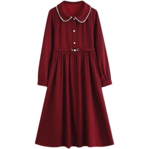 パールフレンチクラシカルワンピース - Belchic