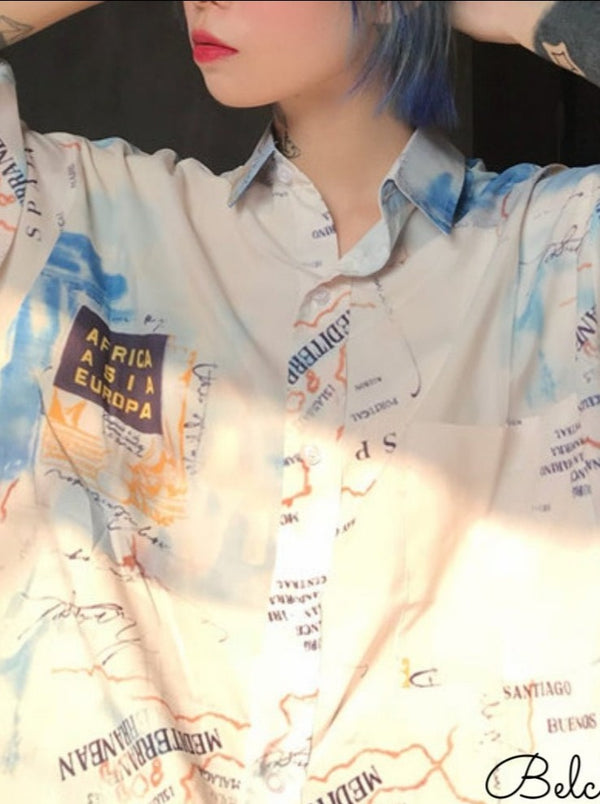 モード系ビッグシャツ - Belchic