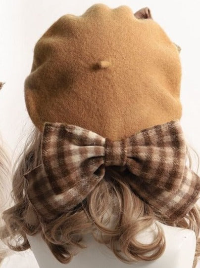 チェックリボンベレー - LilyBlack