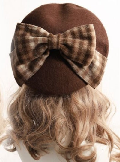 チェックリボンベレー - LilyBlack