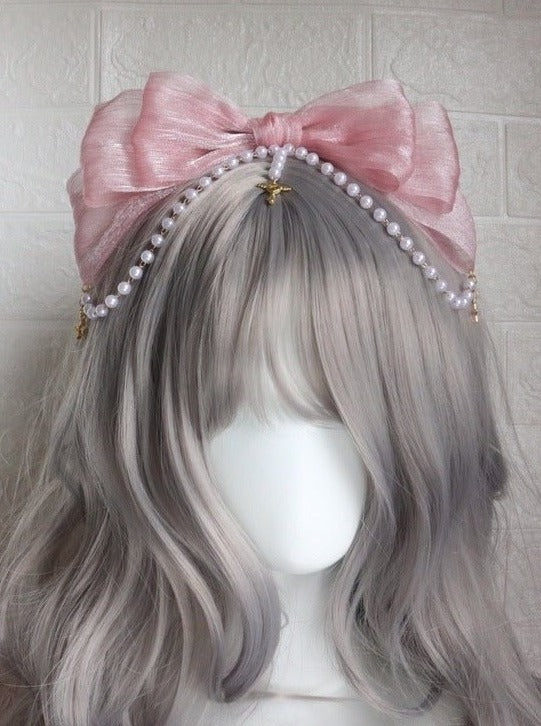 パールリボンフェアリーカチューシャ - Belchic